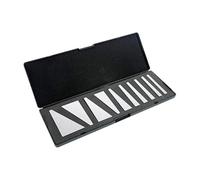 Set di blocchi angolari di precisione da 1 a 30 gradi, 2 pezzi, for blocchi di angolo rettificato, for torni, utensili for fresatura. per macchinisti(10pcs set)