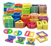 Set di blocchi costruibili magnetici - kit scientifici e giocattoli per apprendimento STEM, costruzione e creatività - regali di compleanno perfetti per la stagione di ritorno a scuola, colore casuale