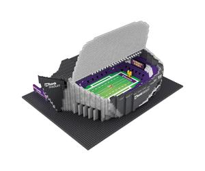 Set Di Blocchi Da Costruzione Del Minnesota Vikings NFL FOCO BRXLZ