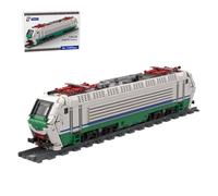 Set di blocchi di costruzione della locomotiva della classe ferroviaria dello stato italiano, corredo del modello del motore ferroviario italiano classico (457PCS)