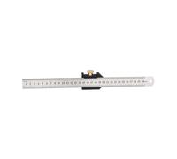 Set di blocchi di misurazione, 1 pz Utile blocco di posizionamento angolare per scrivere in legno calibro scrittura per carpenteria Strumenti di misurazione fai da te in lega di alluminio per