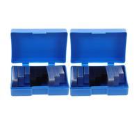 Set di Blocchi per Densità Alluminio, Ferro e Plastica, 2 Confezioni | Aula e Dimostrazioni, Forme Rettangolari Identiche, Bordi Lisci, Contenitore Incluso