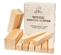 Set di Blocchi per Intaglio in Ontano Beavercraft 10 pz BW10 Ontano