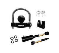 Set di blocchi per rimorchi RETRUE con chiave uguale, kit di blocchi per traino e deposito, include blocco di attacco universale, blocco perno ri
