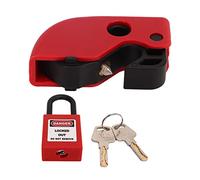 Set di Blocco Interruttore Universale, Dispositivo di Blocco Interruttore Automatico Compatto e Sicuro per Installazione Industriale, Chimica, Energia Elettrica, Carbone