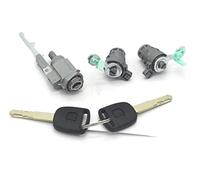 Set di Blocco per Interruttore di ACCENSIONE, CILINDRETTO per Serratura della Porta con 2 Chiavi CRV 2003-2006 Set di cilindri per Serratura della Porta (Chiavi Normali)