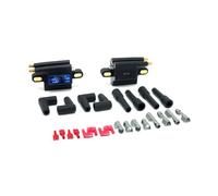 Set di bobine dyna miniature. doppia torre, 12v, 0,5 ohm modelli twin cam 99-17