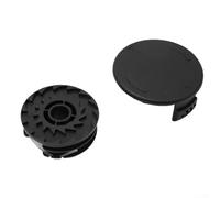 Set di bobine per decespugliatore a batteria, con coperchio, per Parkside, compatibile con modelli PRTA 20-Li serie PRT 300, 550, 50, 8M String Line