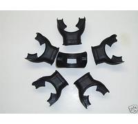 Set Di Bocchini Per Snorkeling E Immersioni Subacquee 6 Pezzi Nero
