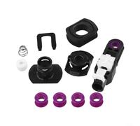 Set di boccole per cavo del cambio per Swift SX4, Sport 28300-79J01, 6 pezzi, colore nero e viola