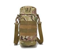 Set di bollitori da viaggio per esterni, borsa per acqua per campeggio, escursionismo, pesca, portabottiglie con tracolla e tasche per una custodia sportiva