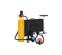 Set di bombole per immersioni. Attrezzatura Subacquea da 1 l, cilindri di ossigeno ad alta capacità per sostenere 15-20 minuti di respirazione, set completo di attrezzatura subacquea professionale
