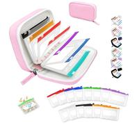 Set Di Borse For Pillole Impermeabili, Raccoglitore Pillole Da Viaggio A8 Con 14 Buste Colorate, A Prova Di Perdite E Anti-estrusione For La Conservazione(Red-14 Bags)