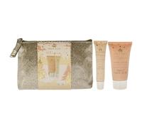 Set di borse glitterate Style and Grace Utopia per donna: 3 pezzi, lozione per le mani da 1,7 oz, lucidalabbra da 0,34 oz, borsa con paillettes