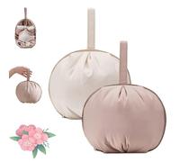 Set di borse per biancheria intima, organizer da viaggio, apertura a 160°, borsa da viaggio per biancheria intima, multi-scomparto, organizer per vestiti, reggiseni e accessori (2 pezzi)