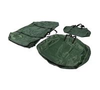 Set di Borse Portaoggetti per Albero Artificiale Borse Portaoggetti per Albero di Natale in Tessuto a Prova di Bue di Grande capacità Rosso Include Borse Rotonde Ampio Spazio una