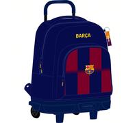 Set di borse trolley e completi per bambini La soluzione migliore per trasportare il materiale scolastico senza gravare sulla schiena. Questo F.C. Lo zaino + trolley Barcelona è perfetto per ragazzi e