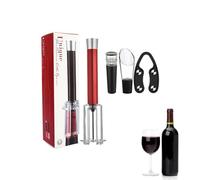 Set Di Bottiglia Aprile, Set Di Apri Di Vino | Apribottiglie Elettrico Manuale Di Vino Apprenditore Di Vino Vino Vino Imprenditore Di Vini
