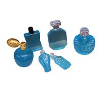 Set di bottiglie di profumo realistiche da 12 pezzi per case delle bambole accessori per mobili in resina sicura per bambini che imparano attraverso il gioco case delle bambole appassionati