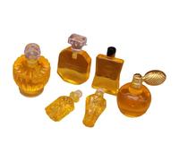 Set di bottiglie di profumo realistiche da 12 pezzi per case delle bambole accessori per mobili in resina sicura per bambini che imparano attraverso il gioco case delle bambole appassionati