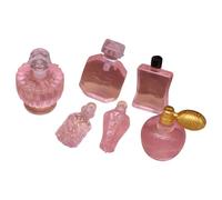 Set di bottiglie di profumo realistiche da 12 pezzi per case delle bambole accessori per mobili in resina sicura per bambini che imparano attraverso il gioco case delle bambole appassionati