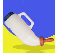 Set di bottiglie di vitello con capezzolo, 2L