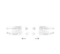 Set Di Bracci Oscillanti Sinistro Destro Per Audi A4 Avant 8W5 B9 8WD A5