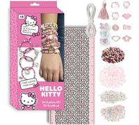 Set di braccialetti fai da te Hello Kitty | Kit creativo con perline, charms, elastici e design esclusivo Sanrio, oltre 1000 pezzi per ragazze creative