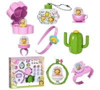 Set di braccialetti per teen girl, set di fascino, anello per capelli, collana divertente, fatta a mano, per bambini, ragazze, bambini, attività creative, artigianato, feste, progetti, tempo di gioco