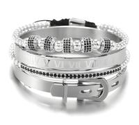 Set di Bracciali WR-17791 - Argento