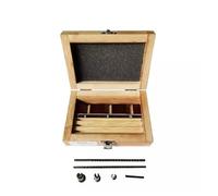 Set di brocce for chiavette, brocce metriche da 2 mm e 3 mm, utensili da taglio CNC in acciaio rapido da 6/8/10 mm con spessori per lavori meccanici