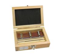 Set di brocce for sedi chiavette, dimensioni metriche, 6 pezzi, brocce da 2 mm e 3 mm, boccole con collare da 6/8/10 mm con spessori, utensili da taglio CNC per lavori meccanici