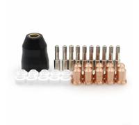 Set di bruciatori da taglio al plasma da 21 pezzi per Thermal Dynamics PCH25/38/28 e elettrodi PCH/M35 9-6506 ugelli 9-6500 protezione 9-6003 anello girevole 9-6507C rame per metallo