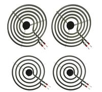Set di bruciatori elettrici MP22YA - 2 pezzi MP15YA da 15,2 cm e 2 pezzi MP21YA 20,3 cm per stufe elettriche Kenmore, Whirlpool, Maytag, Hardwick e Norge
