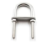 Set di bulloni a U in acciaio inossidabile 304 M5/M6/M8/M10/M12 Hardware for ponte for barche marine(M8x120 (2PCS))