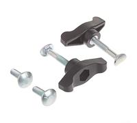 Set di bulloni con manico a T per tosaerba compatibile con Maxpower 339067 68900600 include due maniglie e quattro bulloni, adatto per i codici articolo 38581 1064161922260
