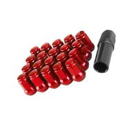 Set di bulloni di sicurezza per veicoli a prova di vibrazioni premium con 1 strumento a bussola per auto installazione rapida capocorda esterna Heptagon