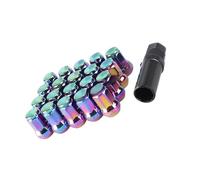 Set di bulloni di sicurezza per veicoli a prova di vibrazioni premium con 1 strumento di presa per ruote auto installazione rapida capocorda di sicurezza