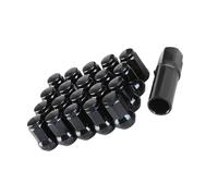 Set di bulloni di sicurezza per veicoli a prova di vibrazioni premium con 1 strumento di presa per ruote auto installazione rapida capocorda di sicurezza