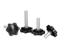 Set Di Bulloni E Dadi M4 M5 M6 M8 M10 Maniglia in plastica Bulloni di serraggio Kit dadi Viti ad alette in acciaio inossidabile Manopola fissaggio Industria Equip Bullone(M8 (Head 32mm))