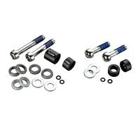 Set di bulloni e distanziali 10v per ruota anteriore 170 mm cps/acciaio standard Avid Grigio