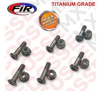 Set Di Bulloni In Titanio KAWASAKI KX250F KX450F Grado 5 2004-2025 x6