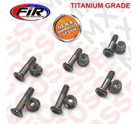 Set Di Bulloni In Titanio KAWASAKI KX250F KX450F Grado 5 2004-2025 x6