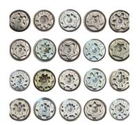 Set di bulloni per chiave di bloccaggio principale per la sicurezza - Kit di sicurezza antifurto in metallo bronzo compatibile con i modelli Škoda (T)