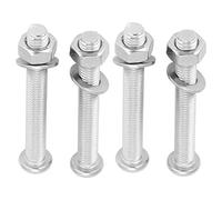 Set di bulloni per scale in acciaio inossidabile, kit bulloneria e dado per scaletta per piscina, 4 set di bulloni di fissaggio per gradini per piscina dado di ricambio per scaletta subacquea G1/8in p