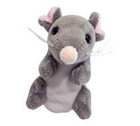 Set di burattini da - Bambola del personaggio del roditore di peluche, giocattolo teatro in miniatura | Sessioni di gioco fantasiose di accessori per narrazione che funzionano con costruzione d