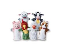 Set di burattini da dito - animali domestici, 6 pezzi