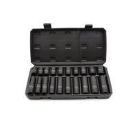 Set di bussole a impatto lunghe e corte da 1/2" 10-19 mm (10)