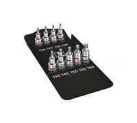 Set di bussole con funzione di ritenzione Wera Argento