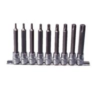 Set di bussole da 1/2" per viti TX, lunghe